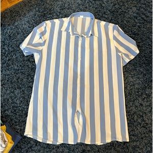 Men’s striped button down